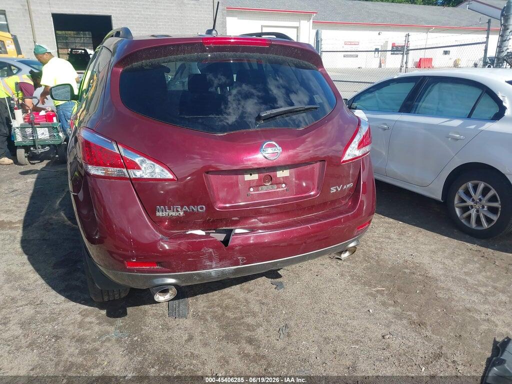 JN8AZ1MW5BW154562 2011 NISSAN MURANO photo no. 6