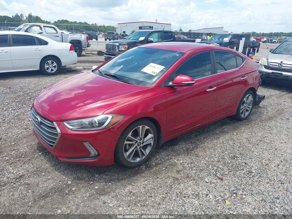 KMHD84LFXHU281953 2017 HYUNDAI ELANTRA photo no. 2