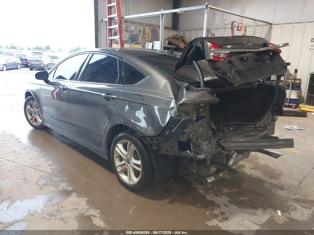 3FA6P0UU3JR261634 2018 FORD FUSION HYBRID photo no. 3