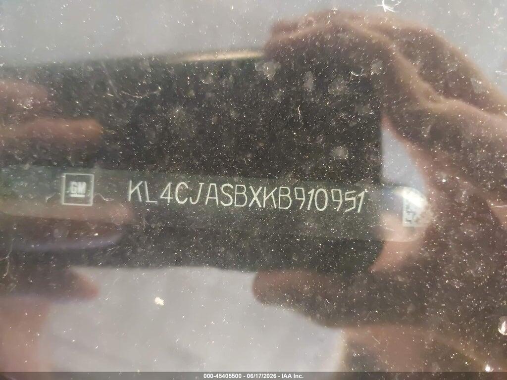 KL4CJASBXKB910951 2019 BUICK ENCORE photo no. 9