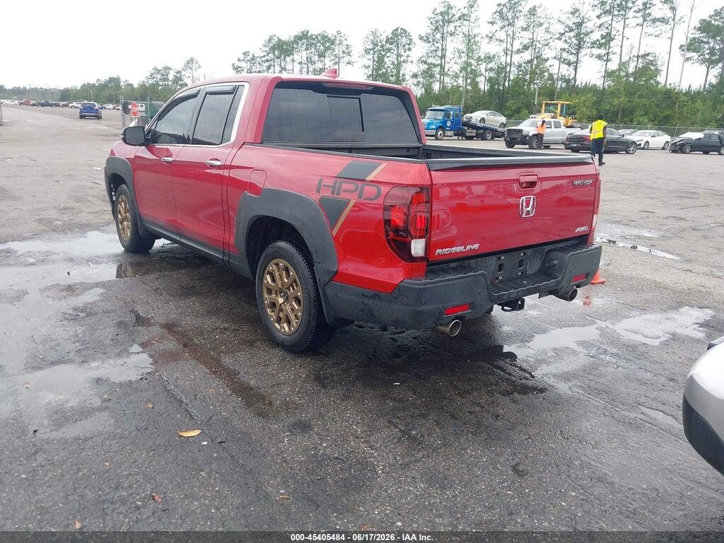 5FPYK3F77NB015632 2022 HONDA RIDGELINE photo no. 3