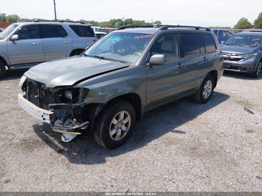 JTEEP21A360162312 2006 TOYOTA HIGHLANDER photo no. 2