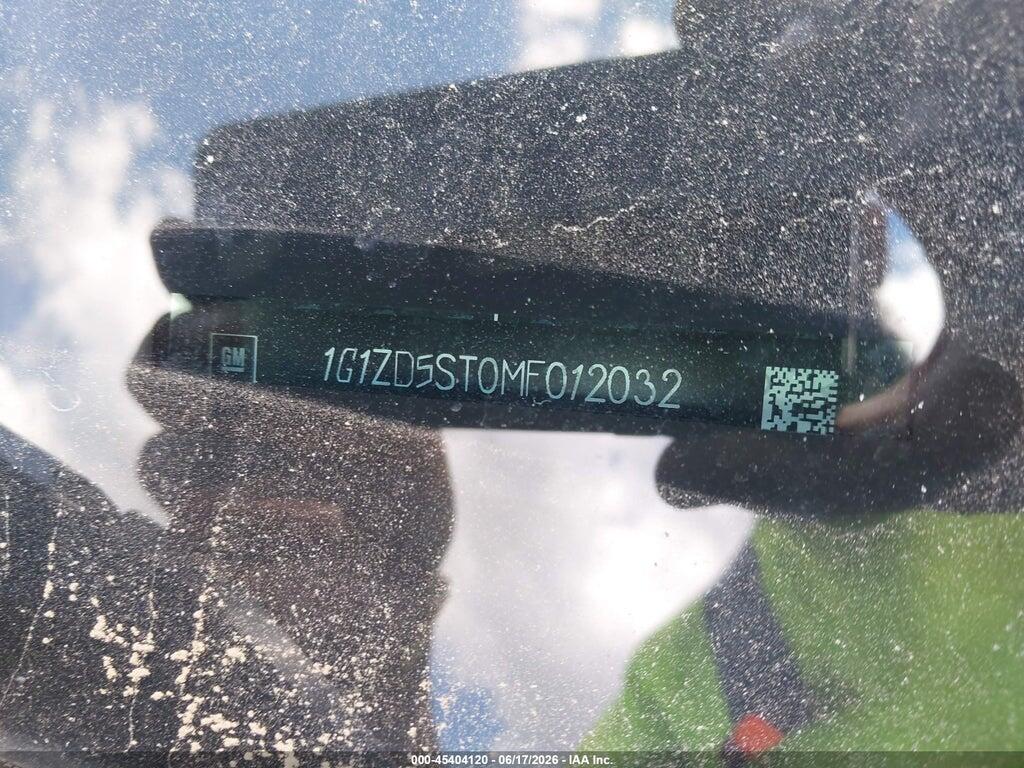 1G1ZD5ST0MF012032 2021 CHEVROLET MALIBU photo no. 9