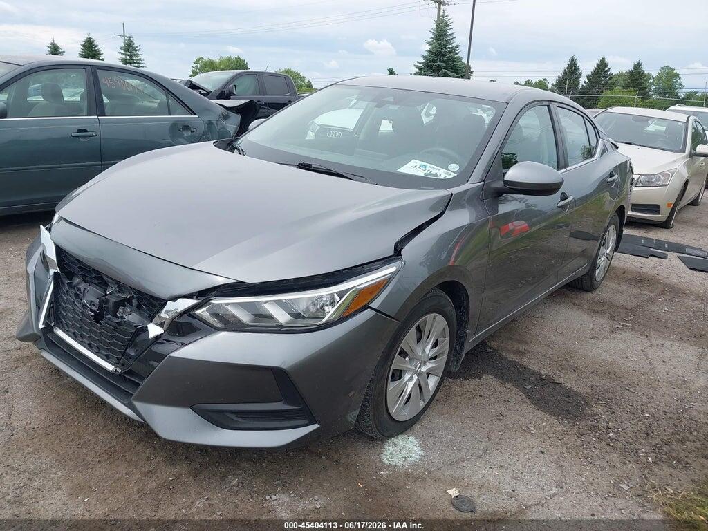 3N1AB8BV0NY238517 2022 NISSAN SENTRA photo no. 2