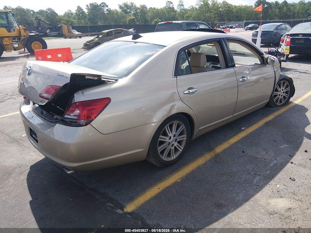 4T1BK36B48U322153 2008 TOYOTA AVALON photo no. 4