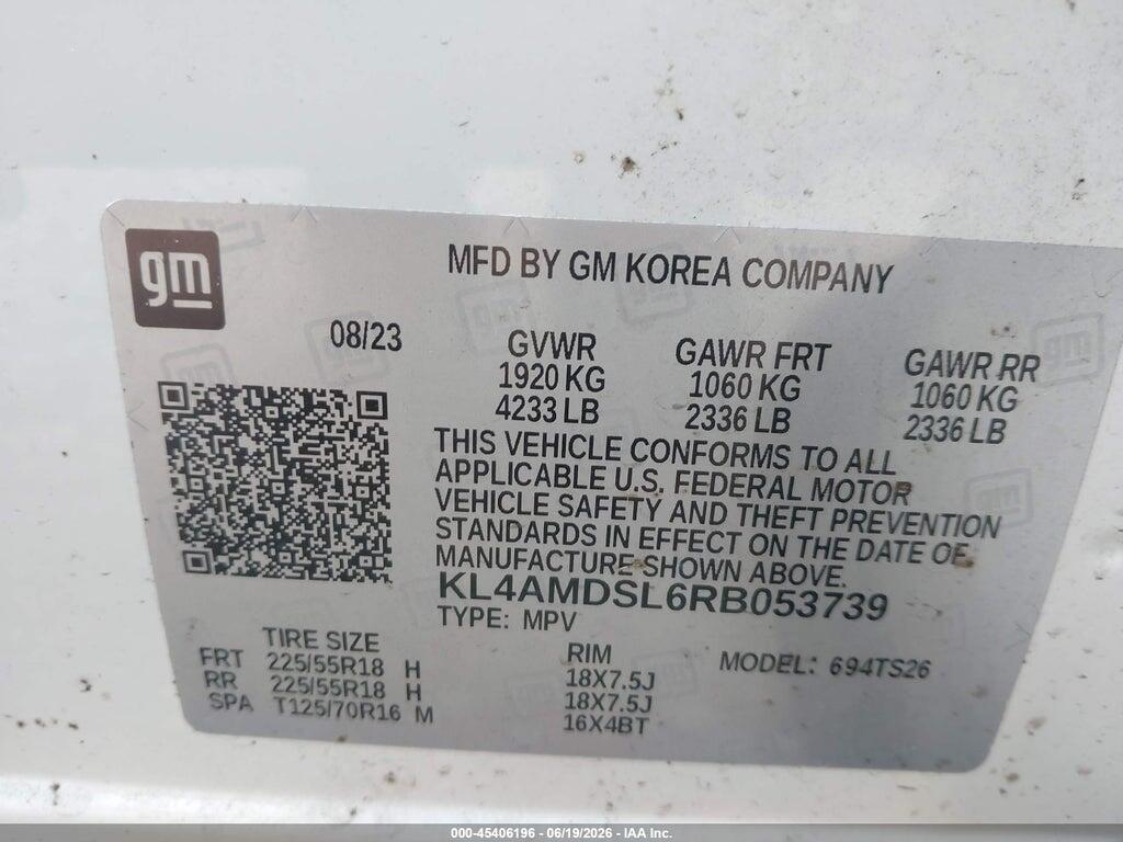 KL4AMDSL6RB053739 2024 BUICK ENCORE GX photo no. 9