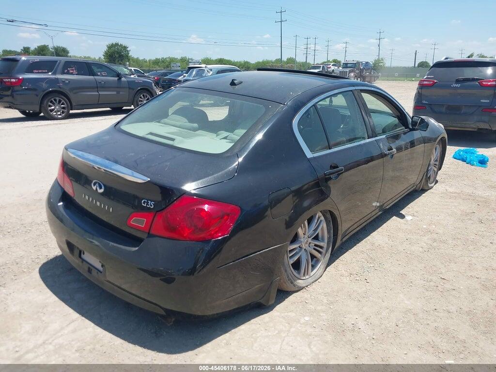 JNKBV61EX8M214102 2008 INFINITI G35 photo no. 4
