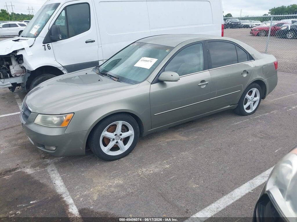 5NPEU46FX7H232731 2007 HYUNDAI SONATA photo no. 2