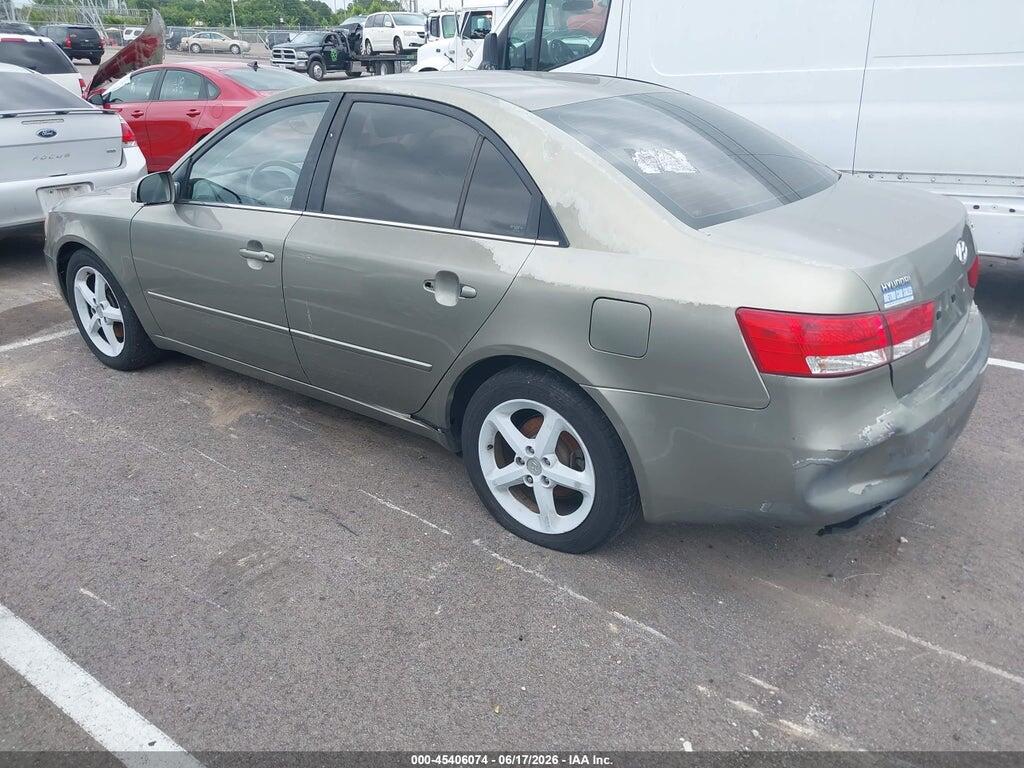 5NPEU46FX7H232731 2007 HYUNDAI SONATA photo no. 3