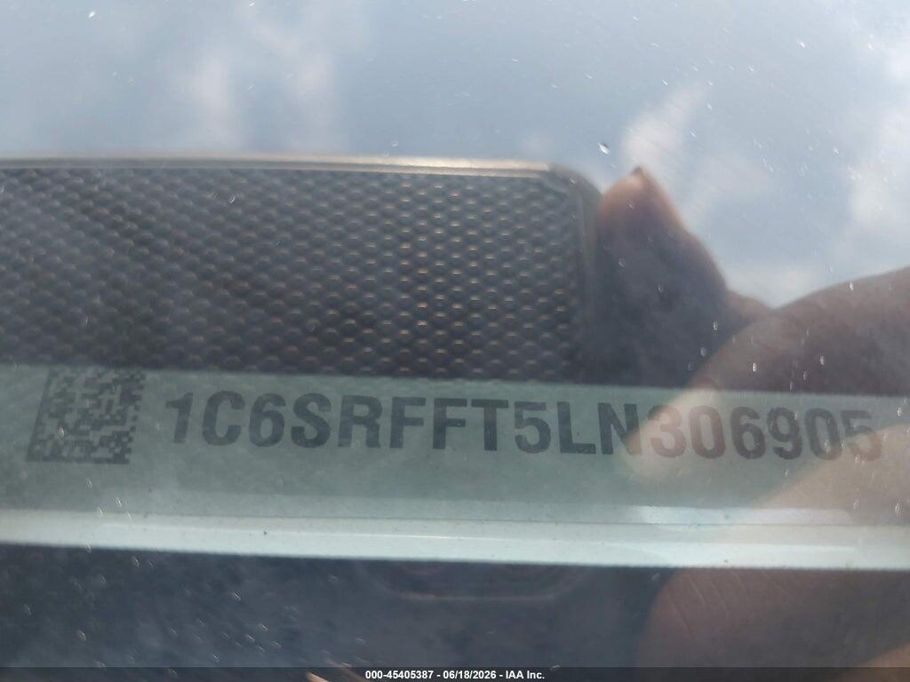 1C6SRFFT5LN306905 2020 RAM 1500 photo no. 9