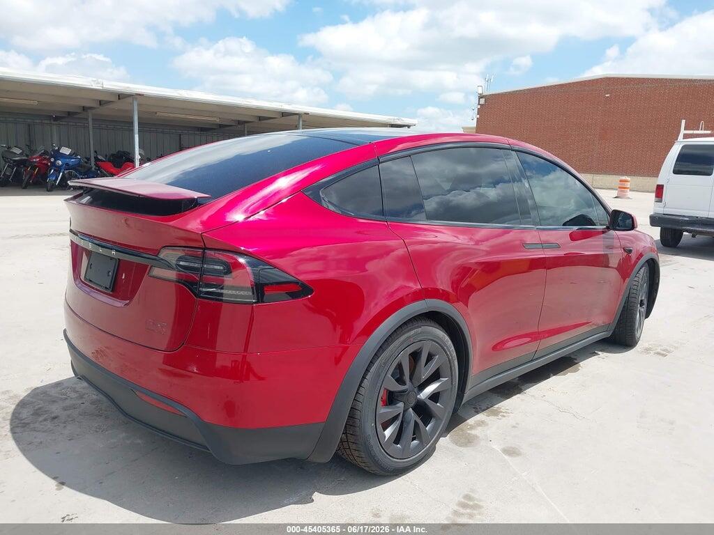 7SAXCBE65PF428918 2023 TESLA MODEL X photo no. 4