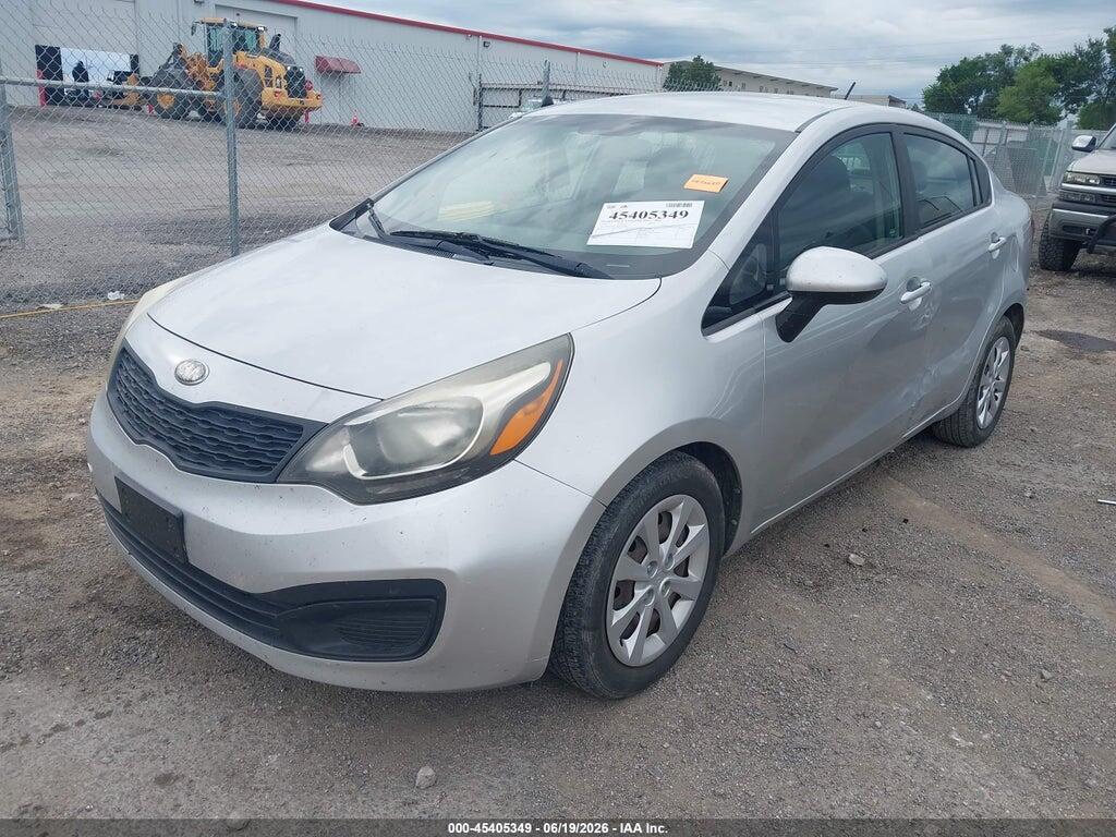 KNADM4A32E6355842 2014 KIA RIO photo no. 2