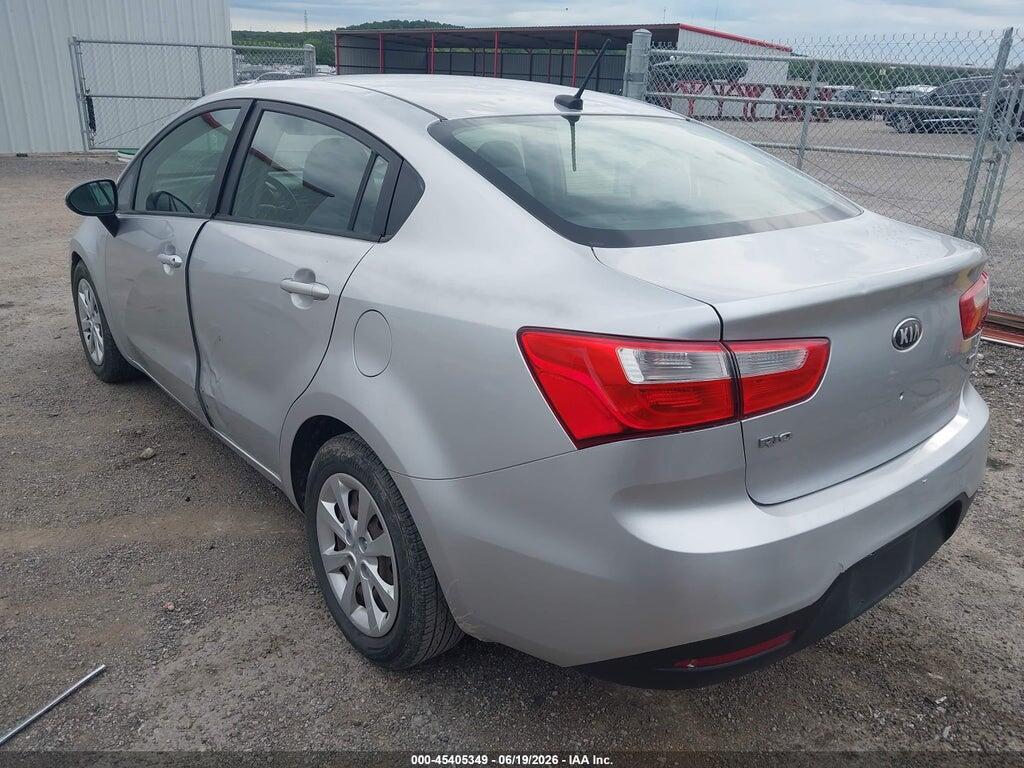 KNADM4A32E6355842 2014 KIA RIO photo no. 3