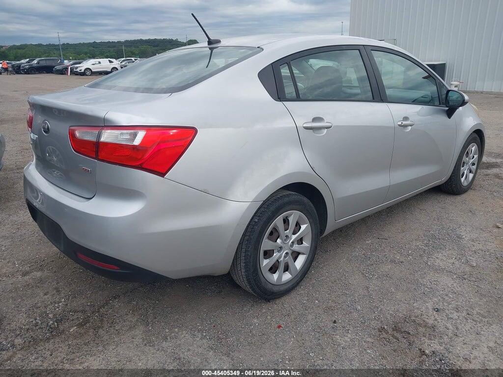 KNADM4A32E6355842 2014 KIA RIO photo no. 4