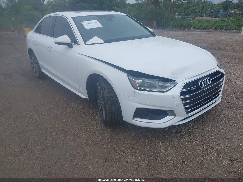 WAUABAF40NN002224 2022 AUDI A4 photo no. 1