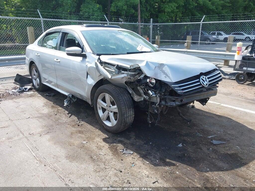 1VWBH7A39CC104313 2012 VOLKSWAGEN PASSAT photo no. 1