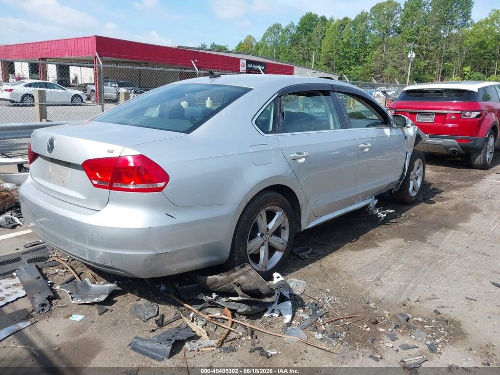 1VWBH7A39CC104313 2012 VOLKSWAGEN PASSAT photo no. 4