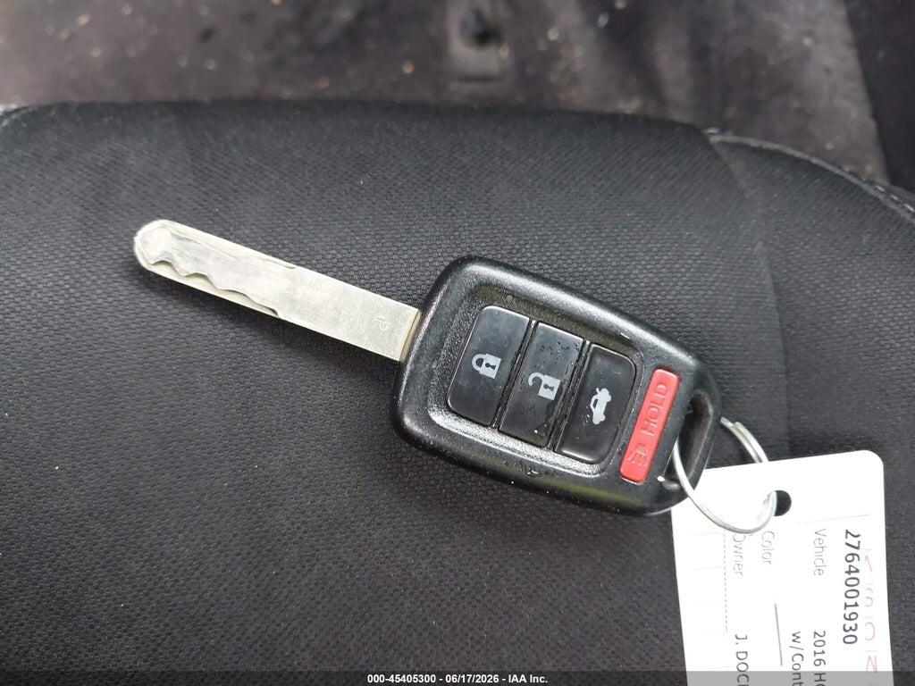 19XFC2F56GE057112 2016 HONDA CIVIC photo no. 11