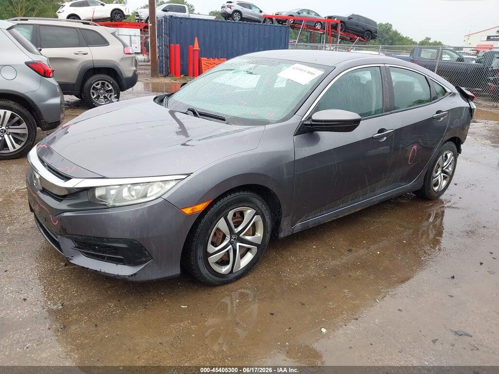 19XFC2F56GE057112 2016 HONDA CIVIC photo no. 2