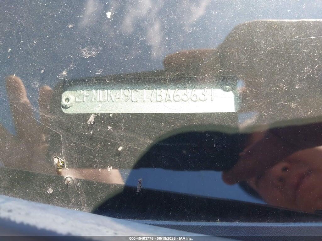 2FMDK49C17BA63631 2007 FORD EDGE photo no. 9