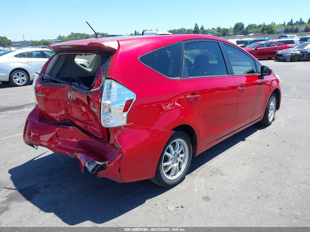 JTDZN3EU5D3289922 2013 TOYOTA PRIUS V photo no. 4