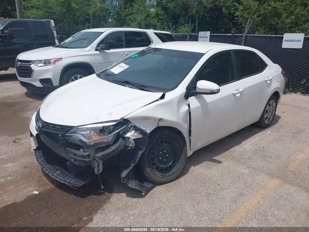 2T1BURHE5GC674307 2016 TOYOTA COROLLA photo no. 2