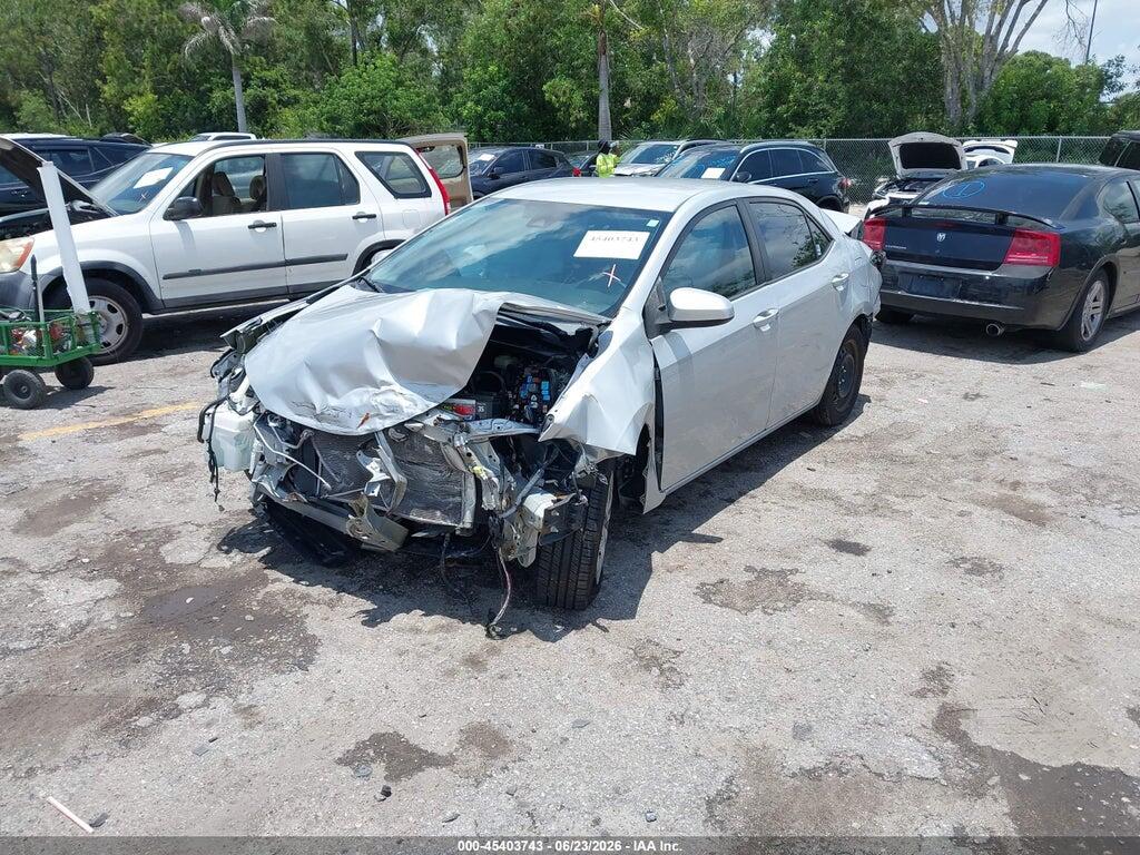 2T1BURHE8KC191788 2019 TOYOTA COROLLA photo no. 2
