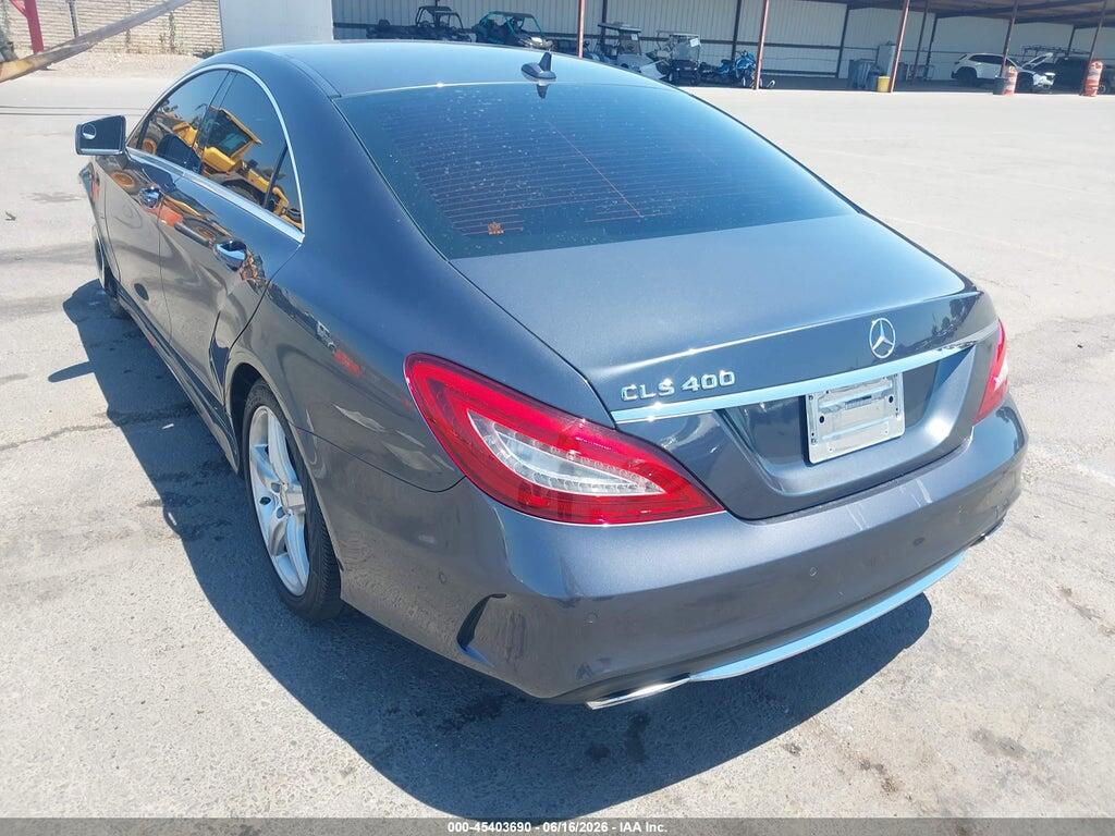 WDDLJ6FB6FA141606 2015 MERCEDES-BENZ CLS 400 photo no. 3