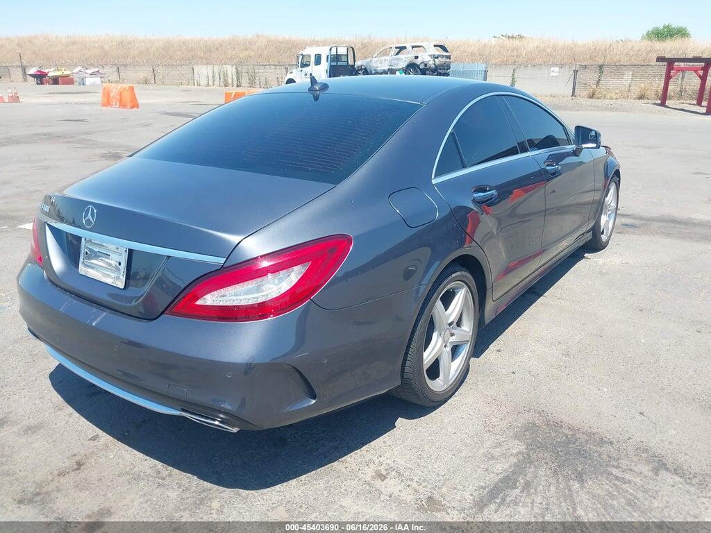 WDDLJ6FB6FA141606 2015 MERCEDES-BENZ CLS 400 photo no. 4