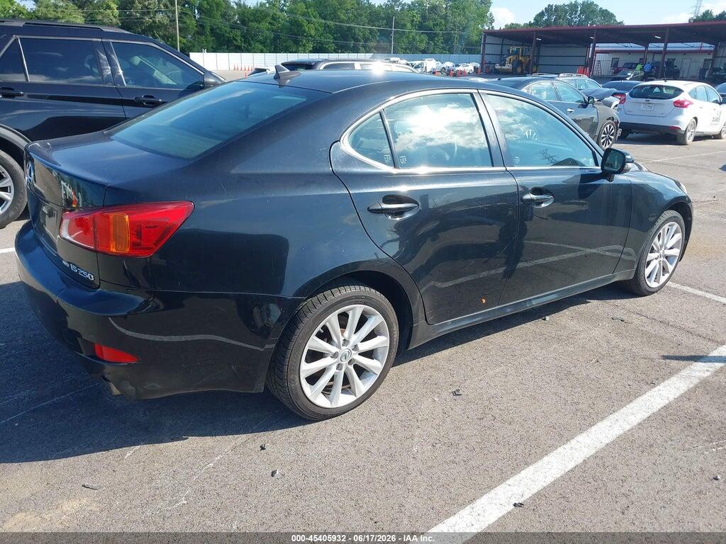 JTHCF5C21A5039091 2010 LEXUS IS 250 photo no. 4