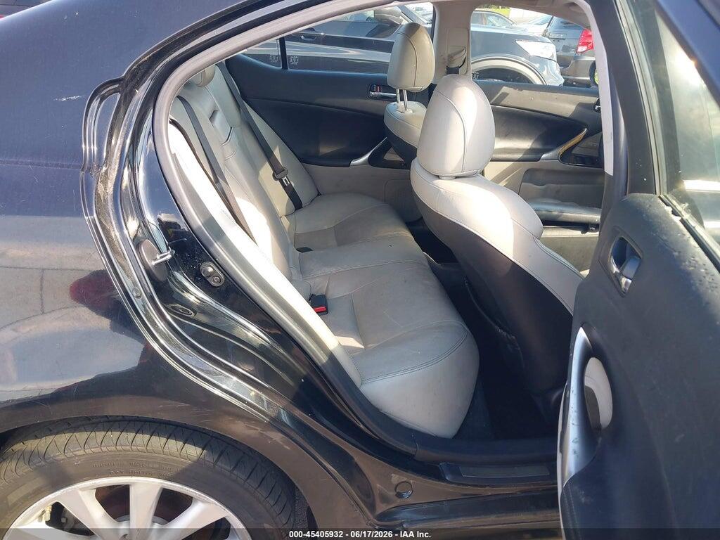 JTHCF5C21A5039091 2010 LEXUS IS 250 photo no. 8