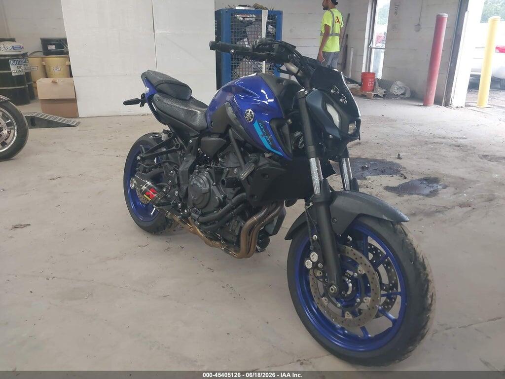 JYARM32EXNA003829 2022 YAMAHA MT07 photo no. 1