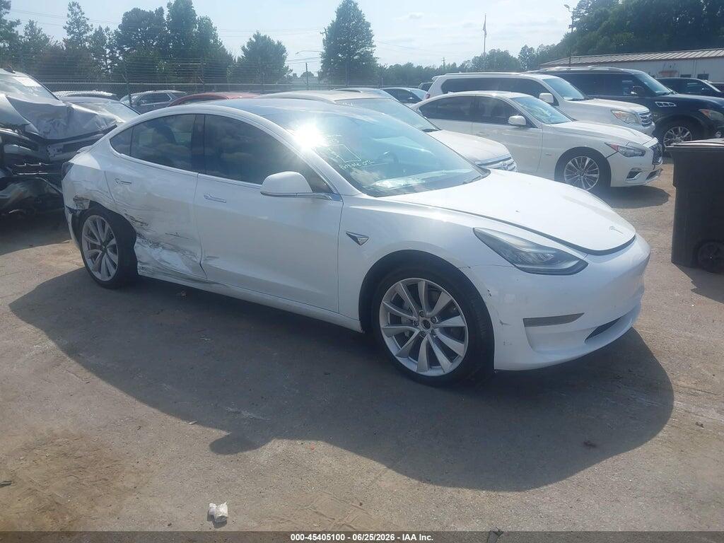 5YJ3E1EB7JF096873 2018 TESLA MODEL 3 photo no. 1