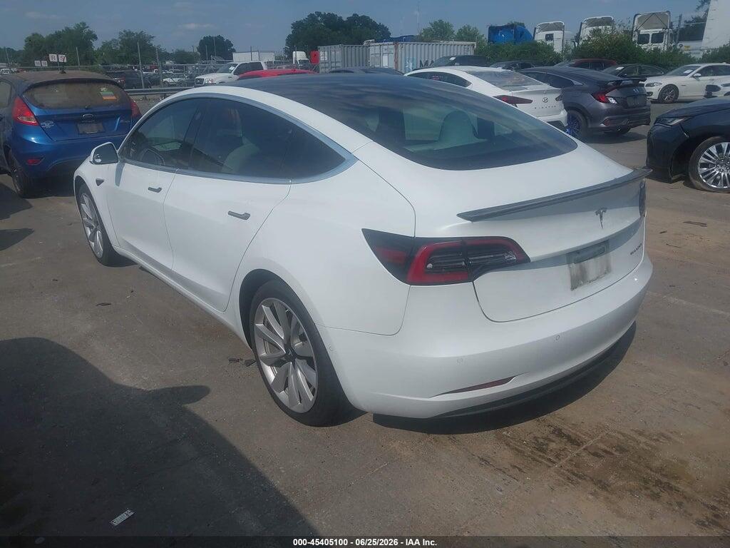 5YJ3E1EB7JF096873 2018 TESLA MODEL 3 photo no. 3
