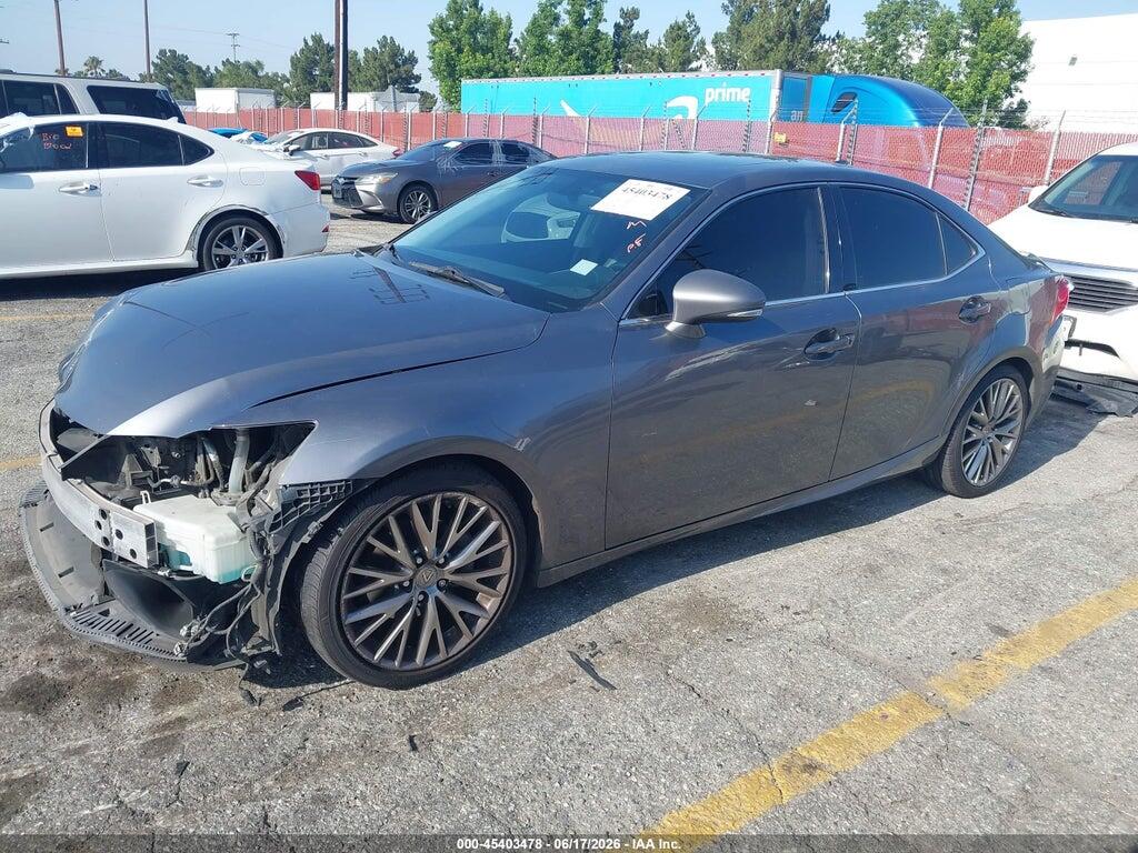 JTHBF1D21E5006424 2014 LEXUS IS 250 photo no. 2