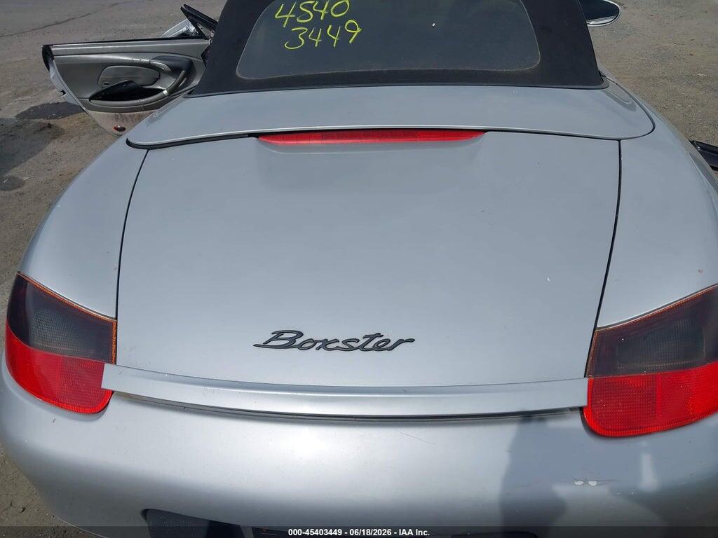 WP0CA2981YU624506 2000 PORSCHE BOXSTER photo no. 10