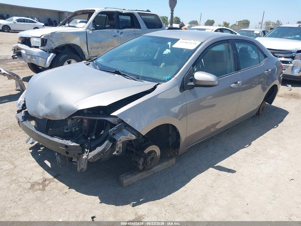 2T1BURHE5GC485852 2016 TOYOTA COROLLA photo no. 2