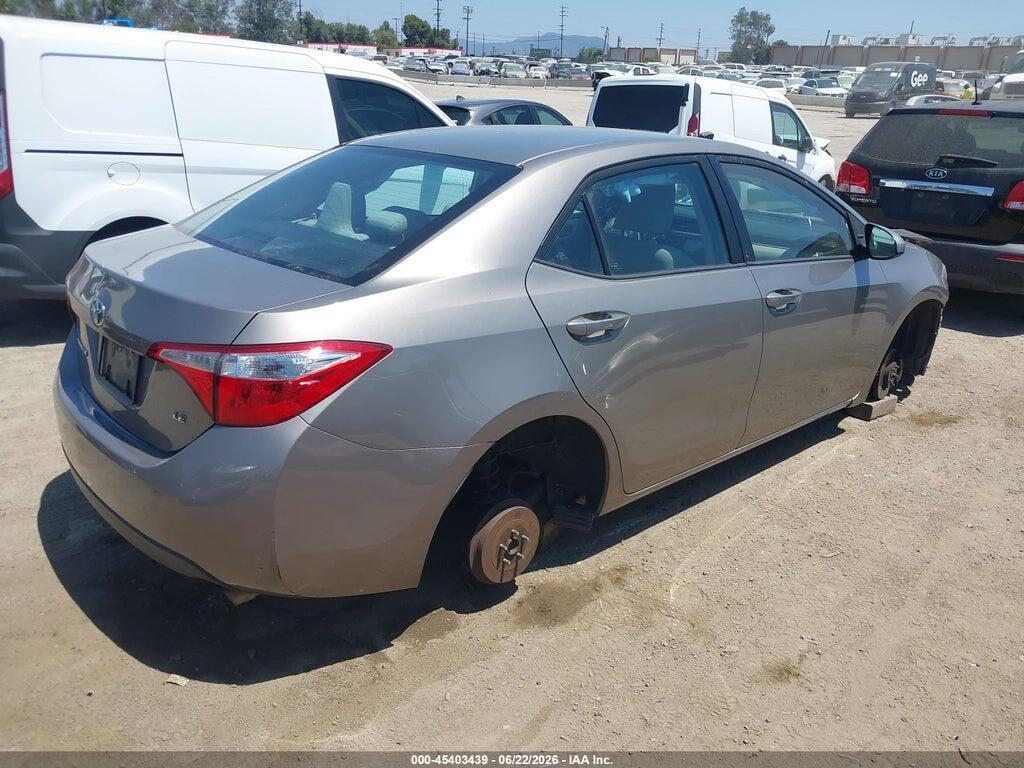 2T1BURHE5GC485852 2016 TOYOTA COROLLA photo no. 4