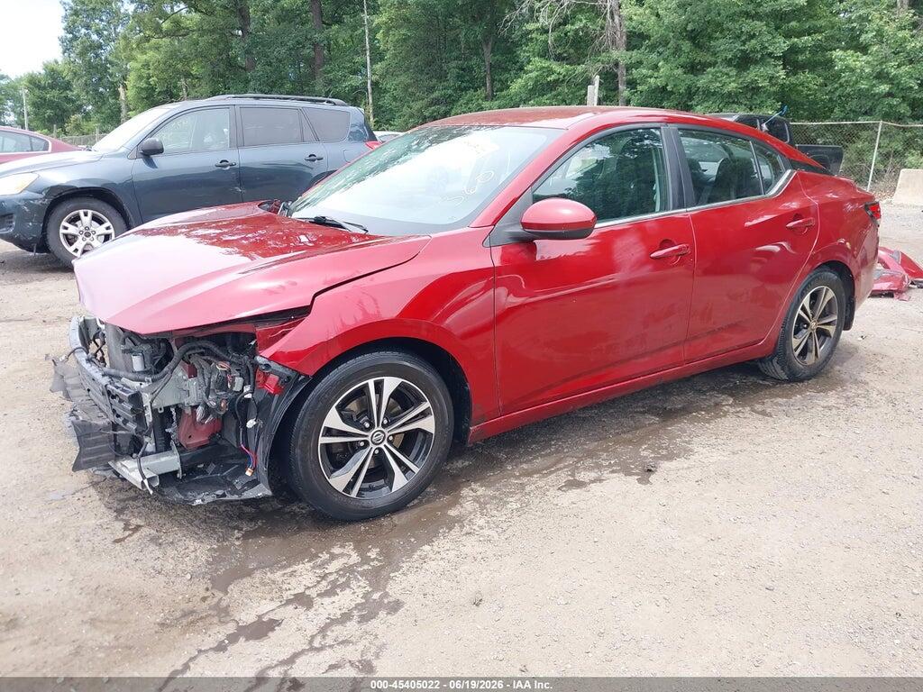 3N1AB8CV0NY271726 2022 NISSAN SENTRA photo no. 2