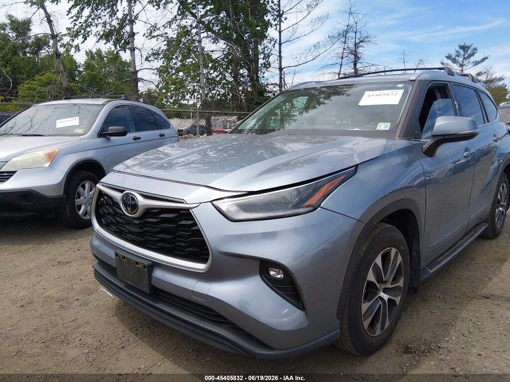 5TDGZRBH5MS139796 2021 TOYOTA HIGHLANDER photo no. 6