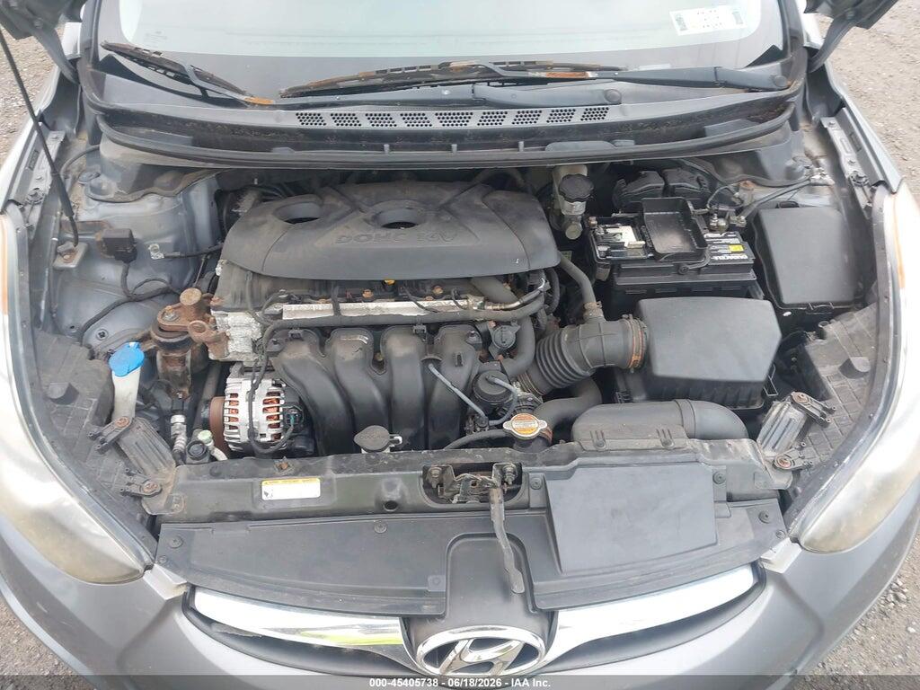 5NPDH4AE7CH137875 2012 HYUNDAI ELANTRA photo no. 10