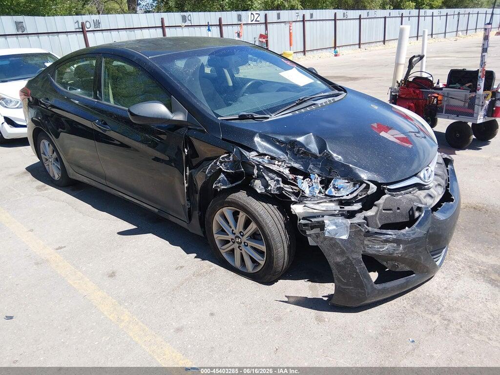 5NPDH4AE0GH769543 2016 HYUNDAI ELANTRA photo no. 1