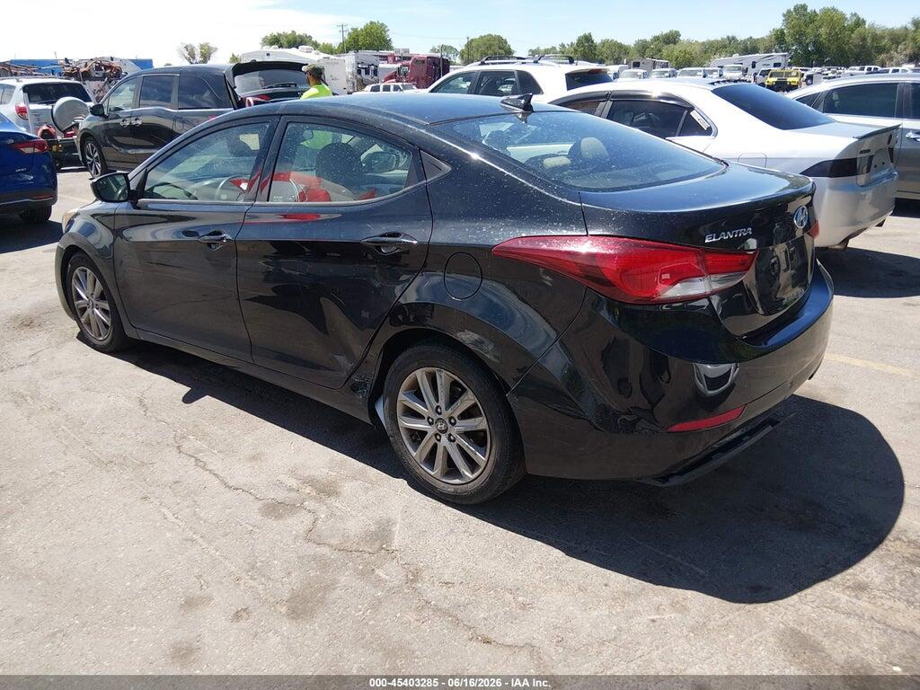 5NPDH4AE0GH769543 2016 HYUNDAI ELANTRA photo no. 3
