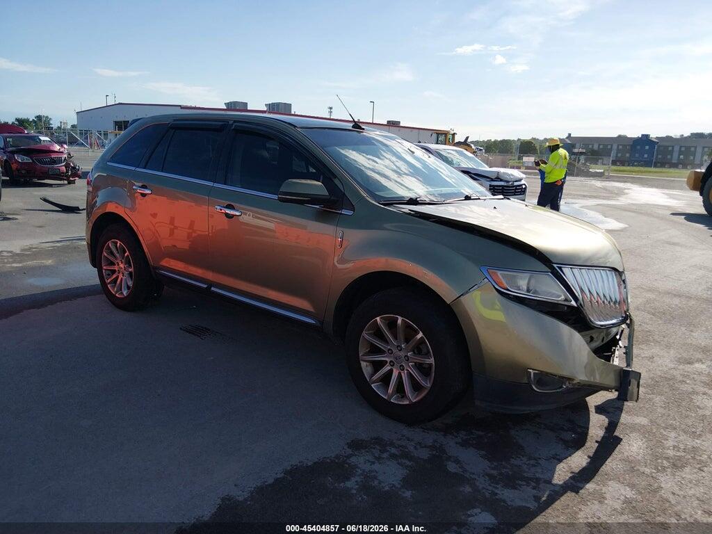2LMDJ8JK0DBL29167 2013 LINCOLN MKX photo no. 1