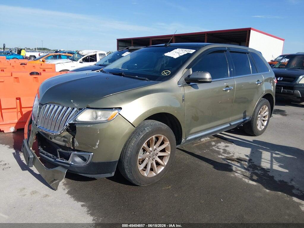 2LMDJ8JK0DBL29167 2013 LINCOLN MKX photo no. 2