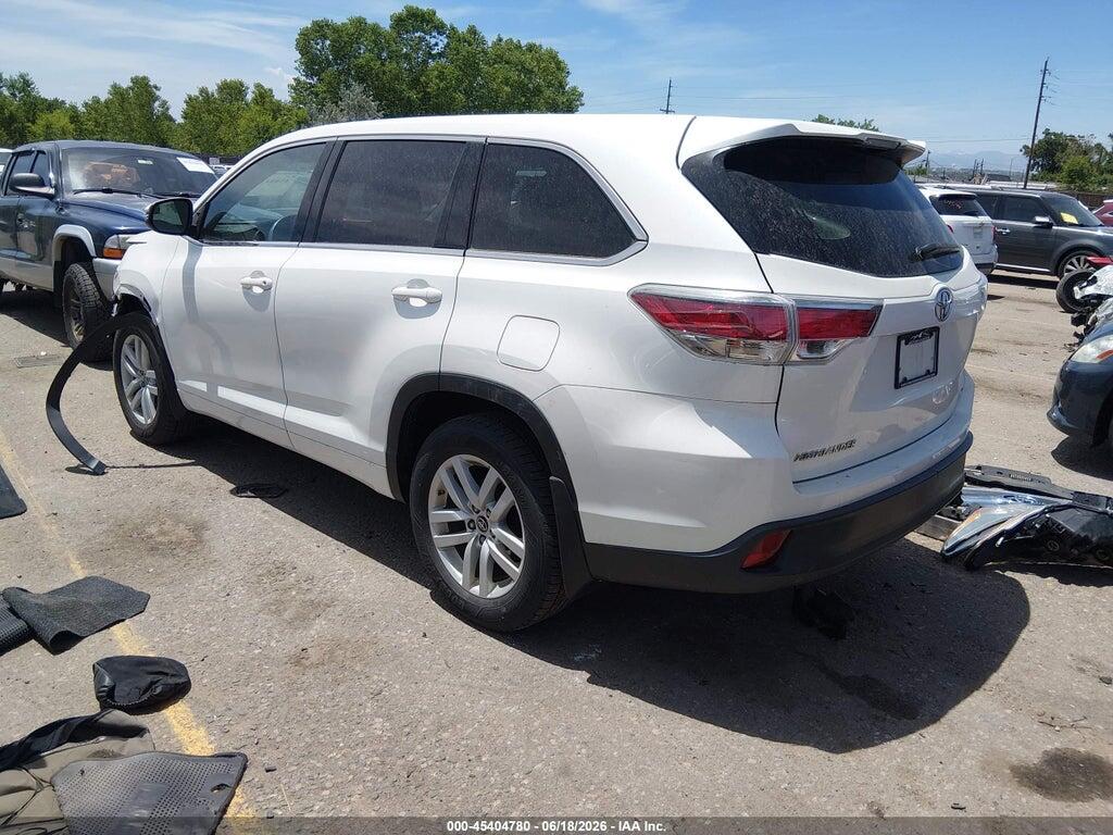 5TDBKRFH6GS345352 2016 TOYOTA HIGHLANDER photo no. 3