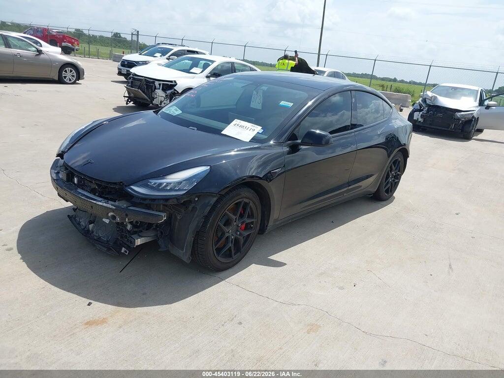 5YJ3E1EC7LF623533 2020 TESLA MODEL 3 photo no. 2