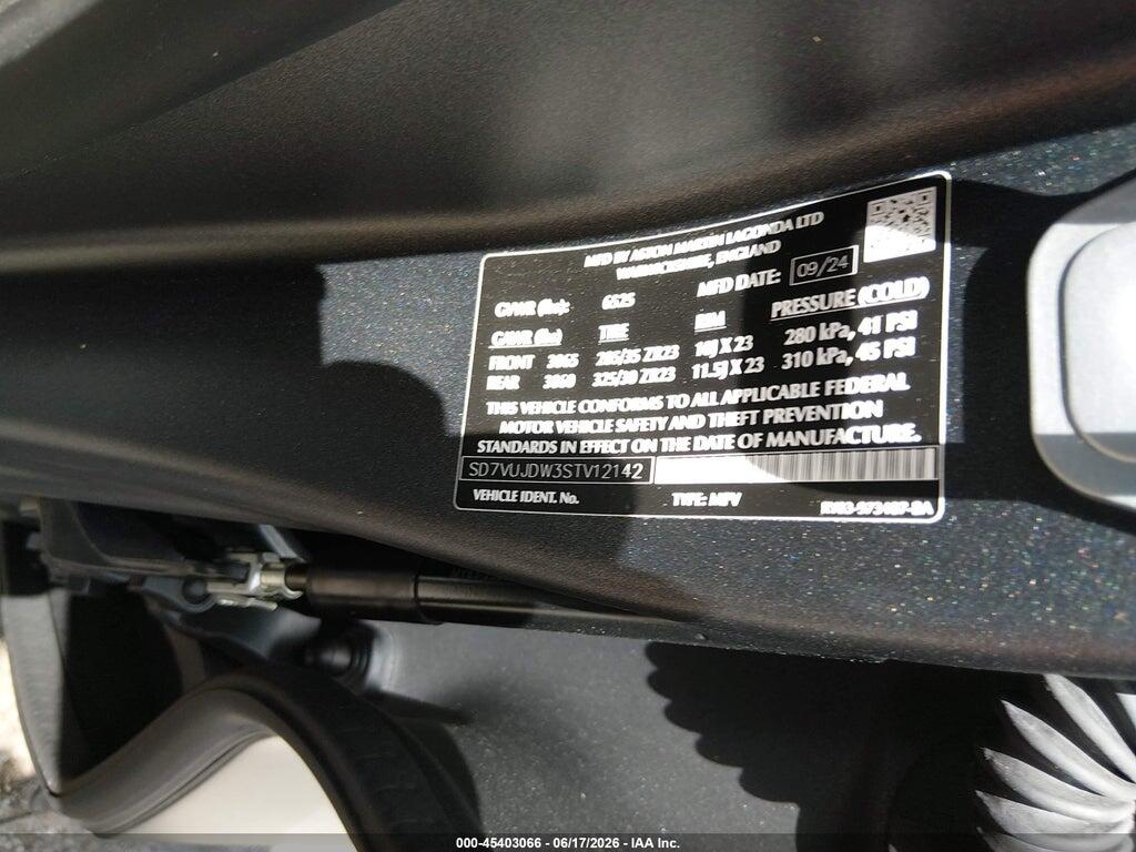 SD7VUJDW3STV12142 2025 ASTON MARTIN DBX photo no. 9