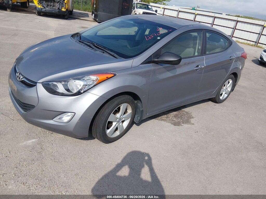 KMHDH4AE4CU421532 2012 HYUNDAI ELANTRA photo no. 2