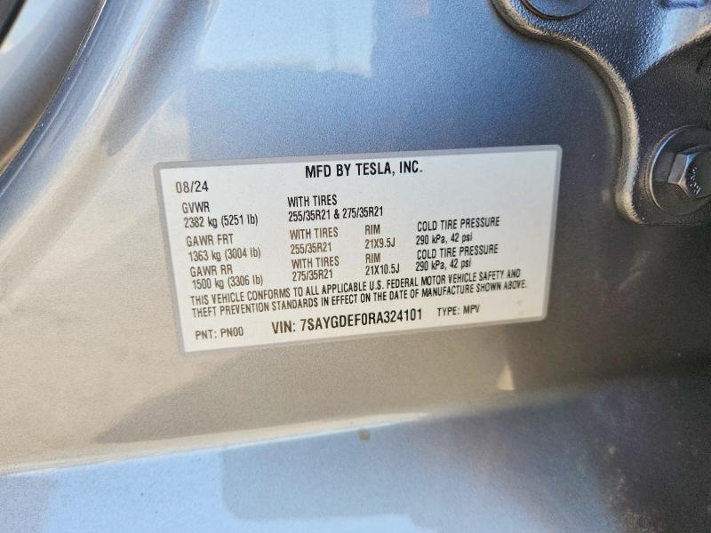 2024 TESLA MODEL Y — Фото 13 из 13